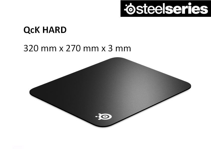 SteelSeries ゲーミングマウスパッド ステッチ ノンスリップラバーベース 32cm×27cm×0.2cm QcK Edge Med