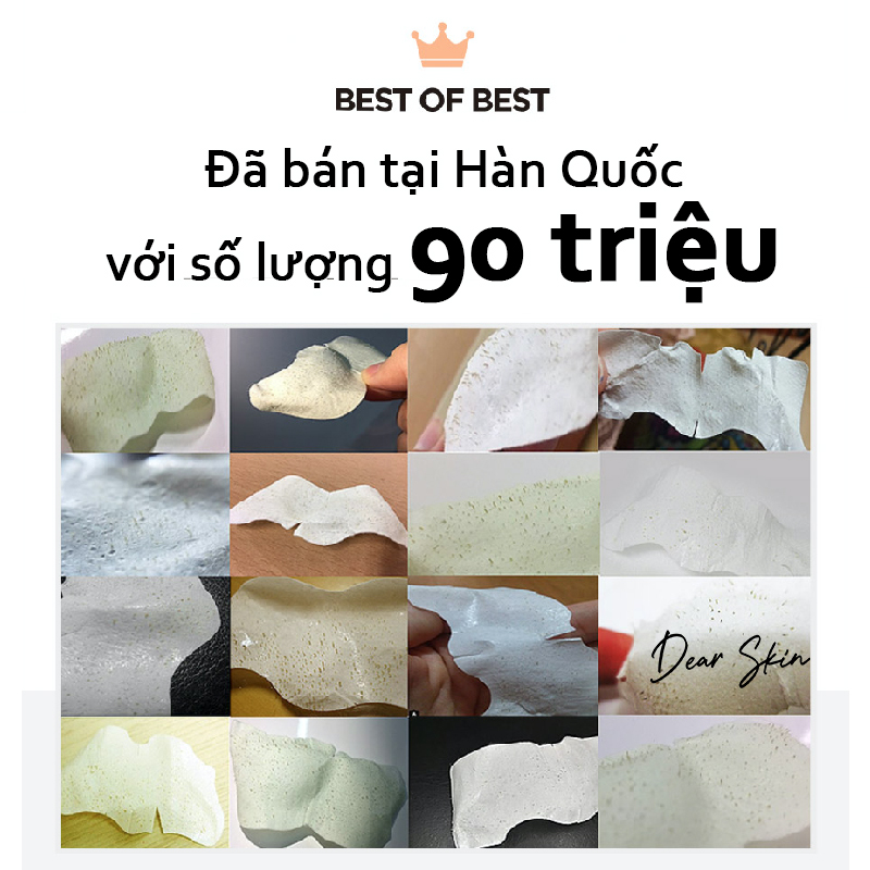 1 MIẾNG _HATHERINE PORE CLEAR NOSE PACK_MIẾNG DÁN LỘT MỤN MŨI