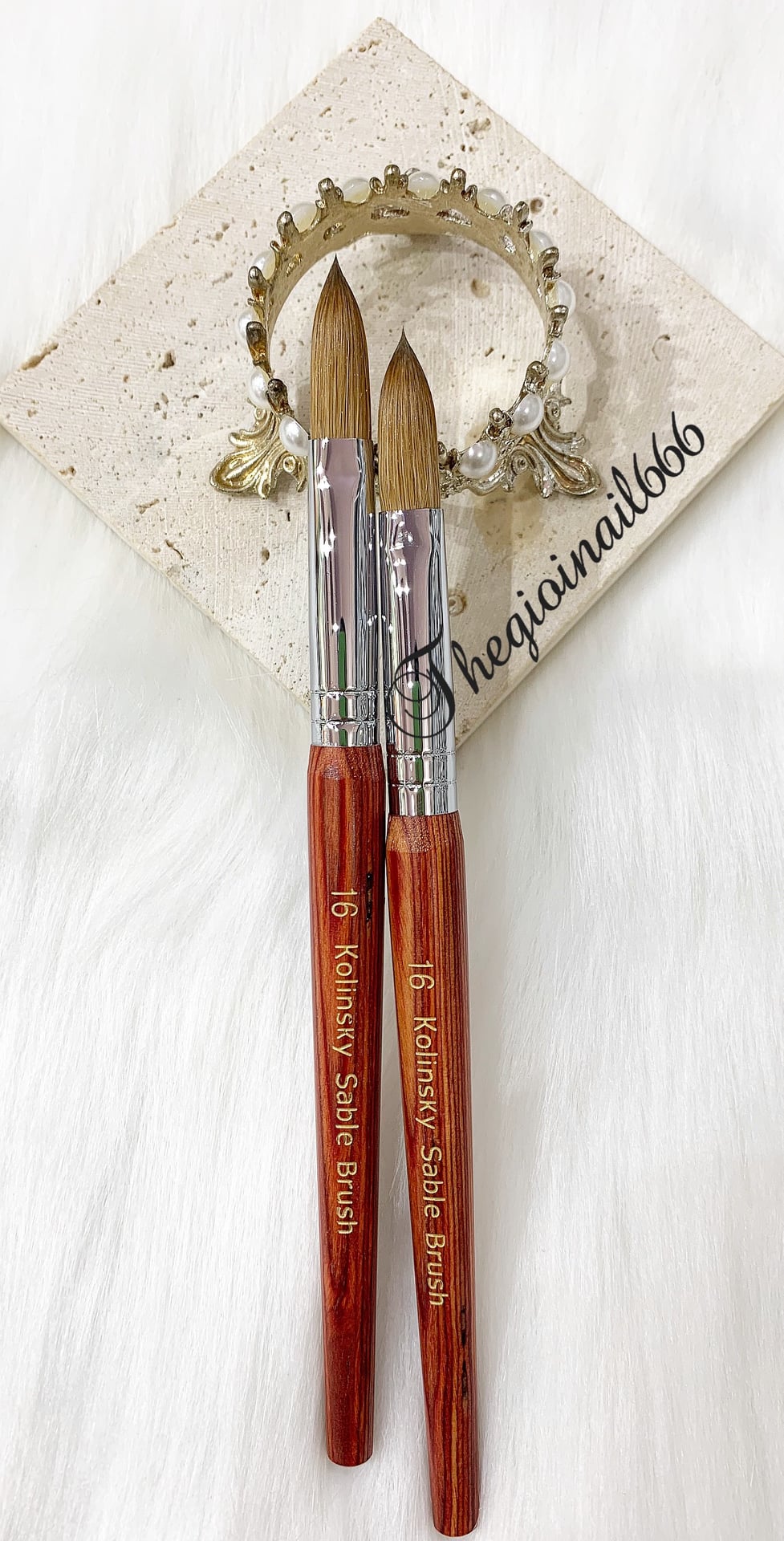 Cọ đắp bột Kolinsky dòng cao cấp Sable Brush (Nga)
