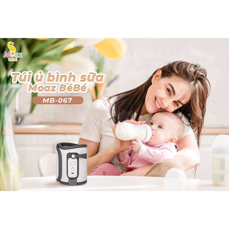 Túi ủ bình sữa Moaz BéBé MB 067