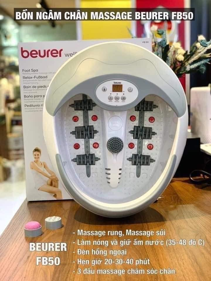 BỒN MASSAGE NGÂM CHÂN BEURER FB50
