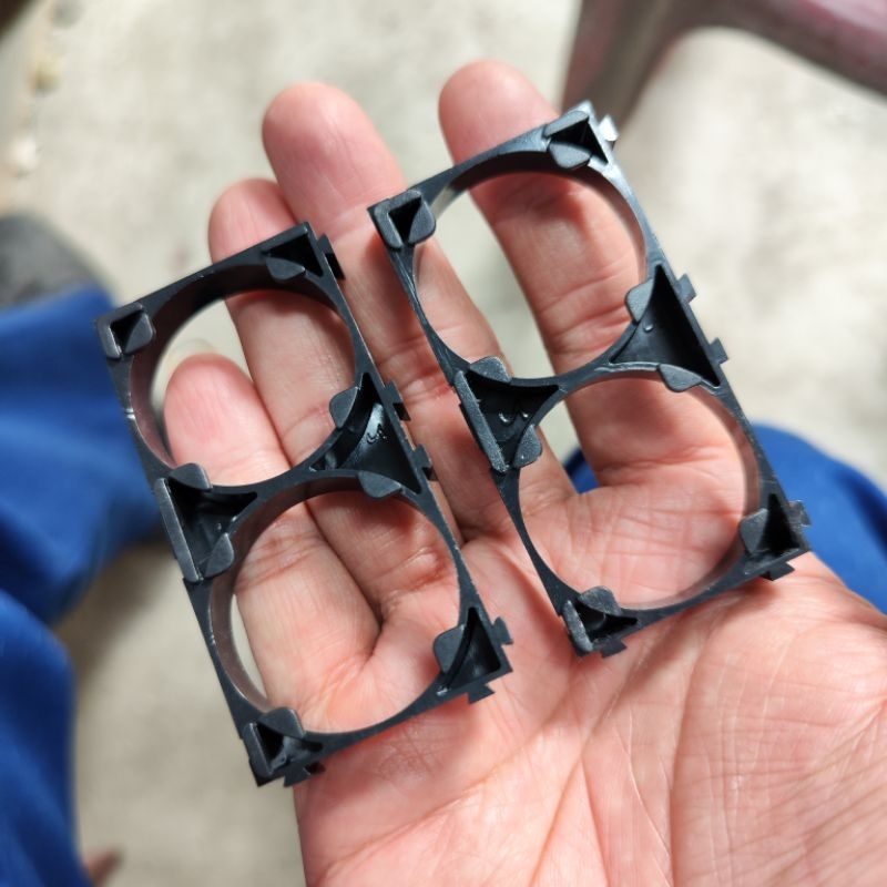 Combo 8 khung đôi lắp pin sắt 32650, 32700