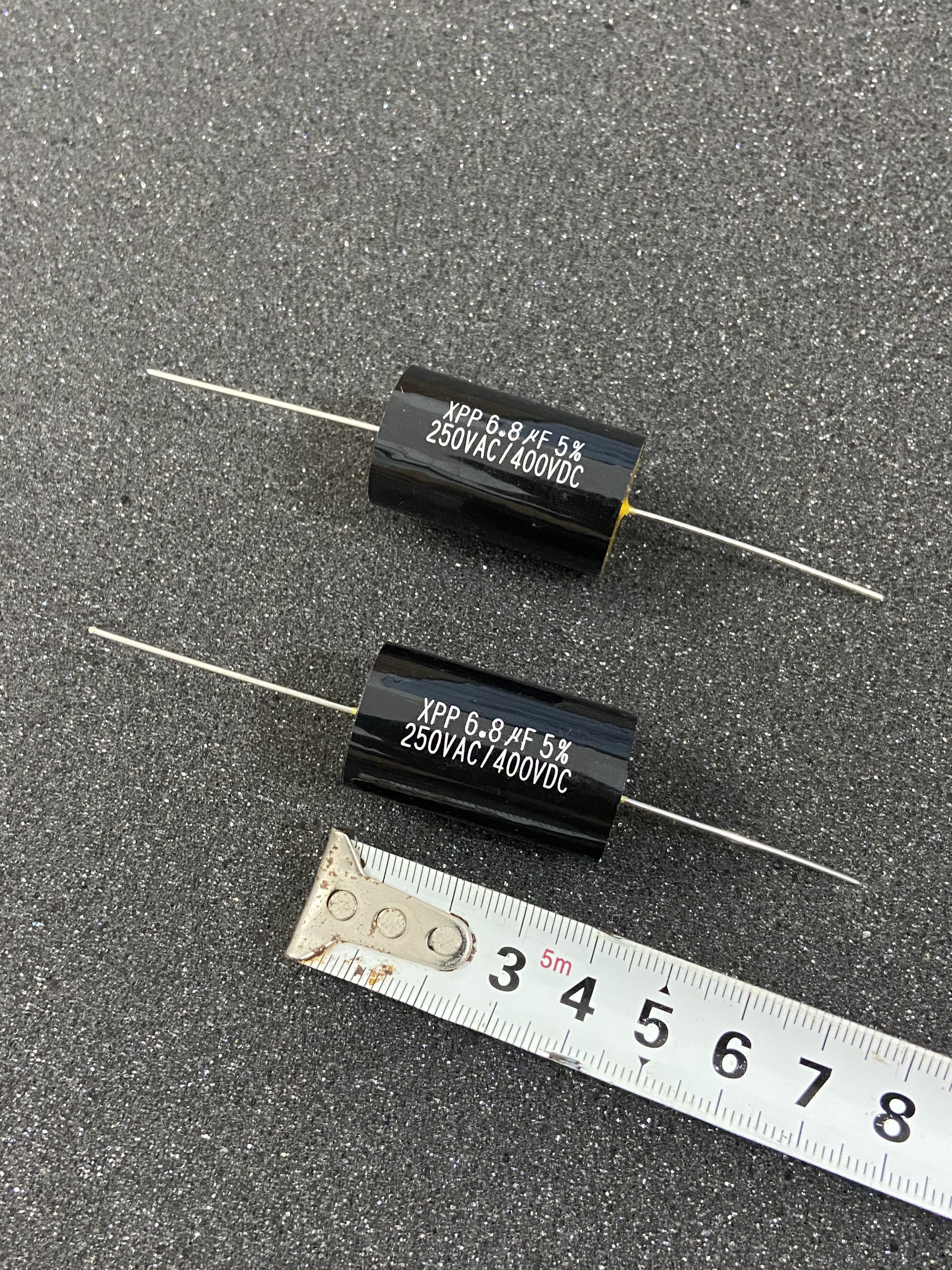 Tụ lọc phân tần cản loa treble 6.8uf 400v hàng cao cấp