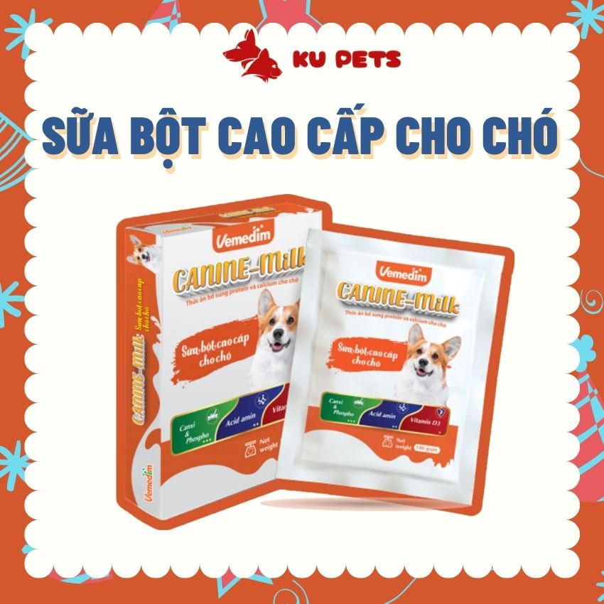 Sữa bột cao cấp cho chó - Canin Milk