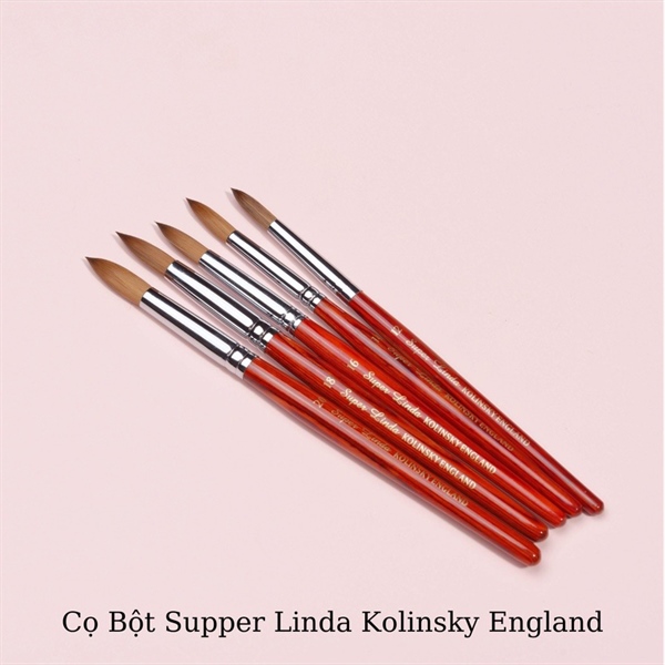 Cọ đắp bột Super Linda Kolinsky England