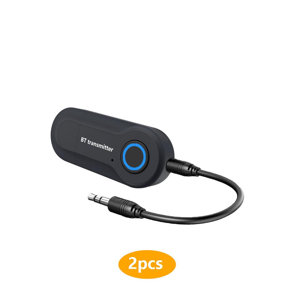 1/2/3/5 USB Audio Receiver Portable Bluetooth-compatible Detachable Interface Adapter Transmitter Music Television Household 3.5mm