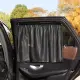FORDER Universal Side Window Suction Cup Curtain UV Protection for Kid Baby Children Sunshade High Quality Black Car Window Sunshade Cover Summer. 