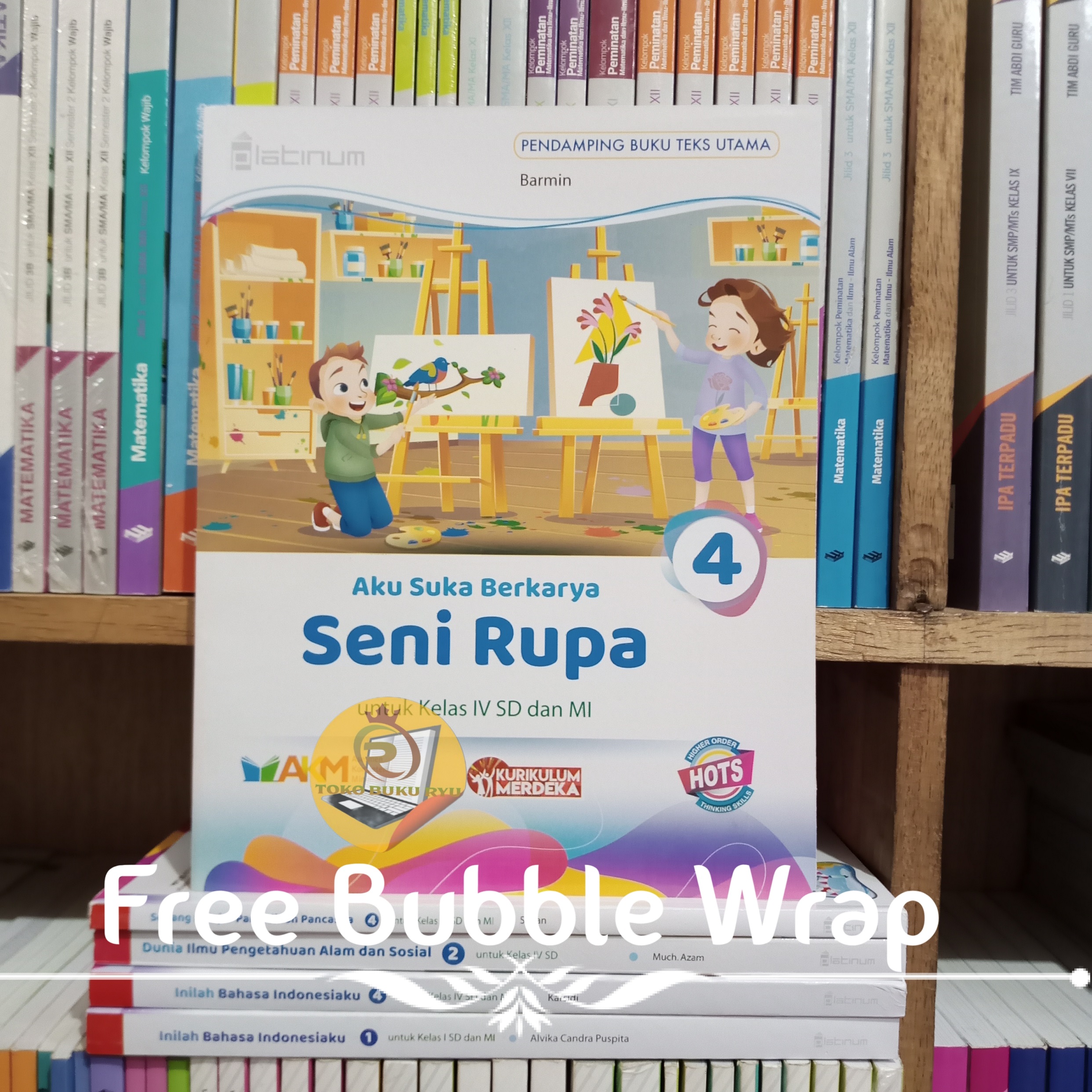 BUKU SENI RUPA KELAS 4 SD KURIKULUM MERDEKA PLATINUM | Lazada Indonesia