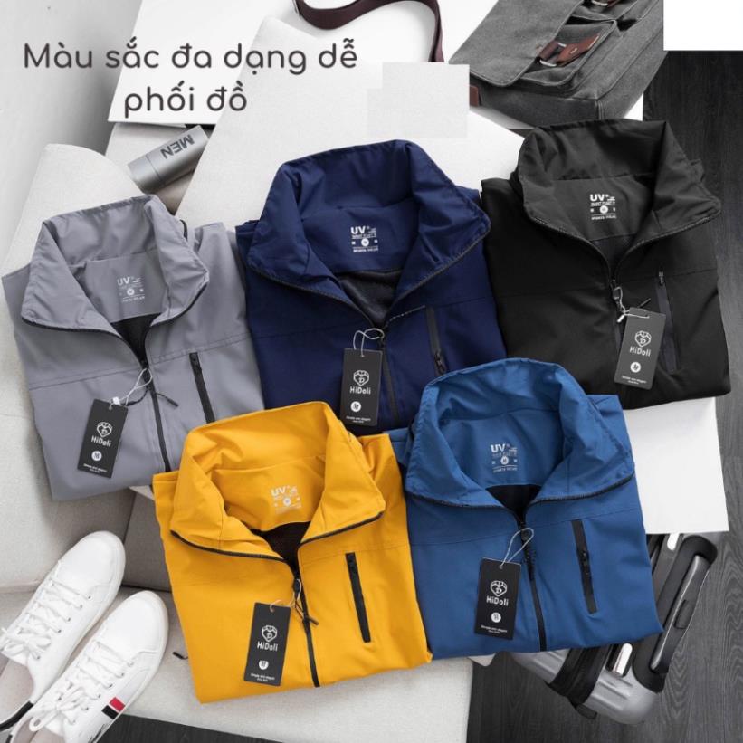 Áo khoác gió 3 khóa unisex