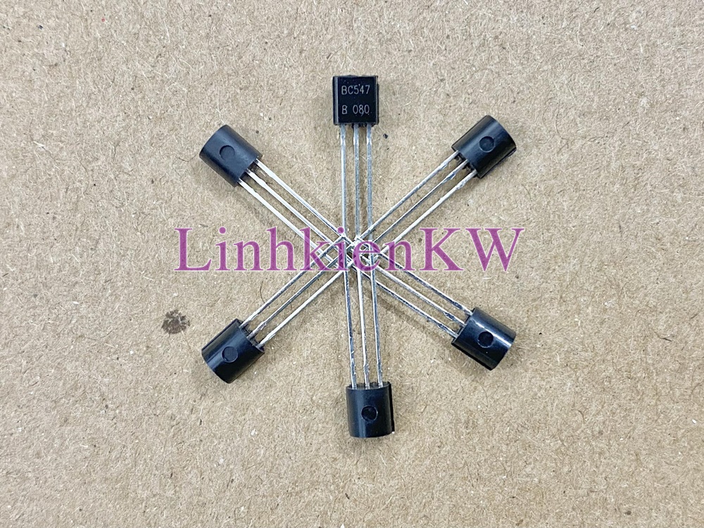 20 cái Transistor BC547 TO-92 PNP mới 100%
