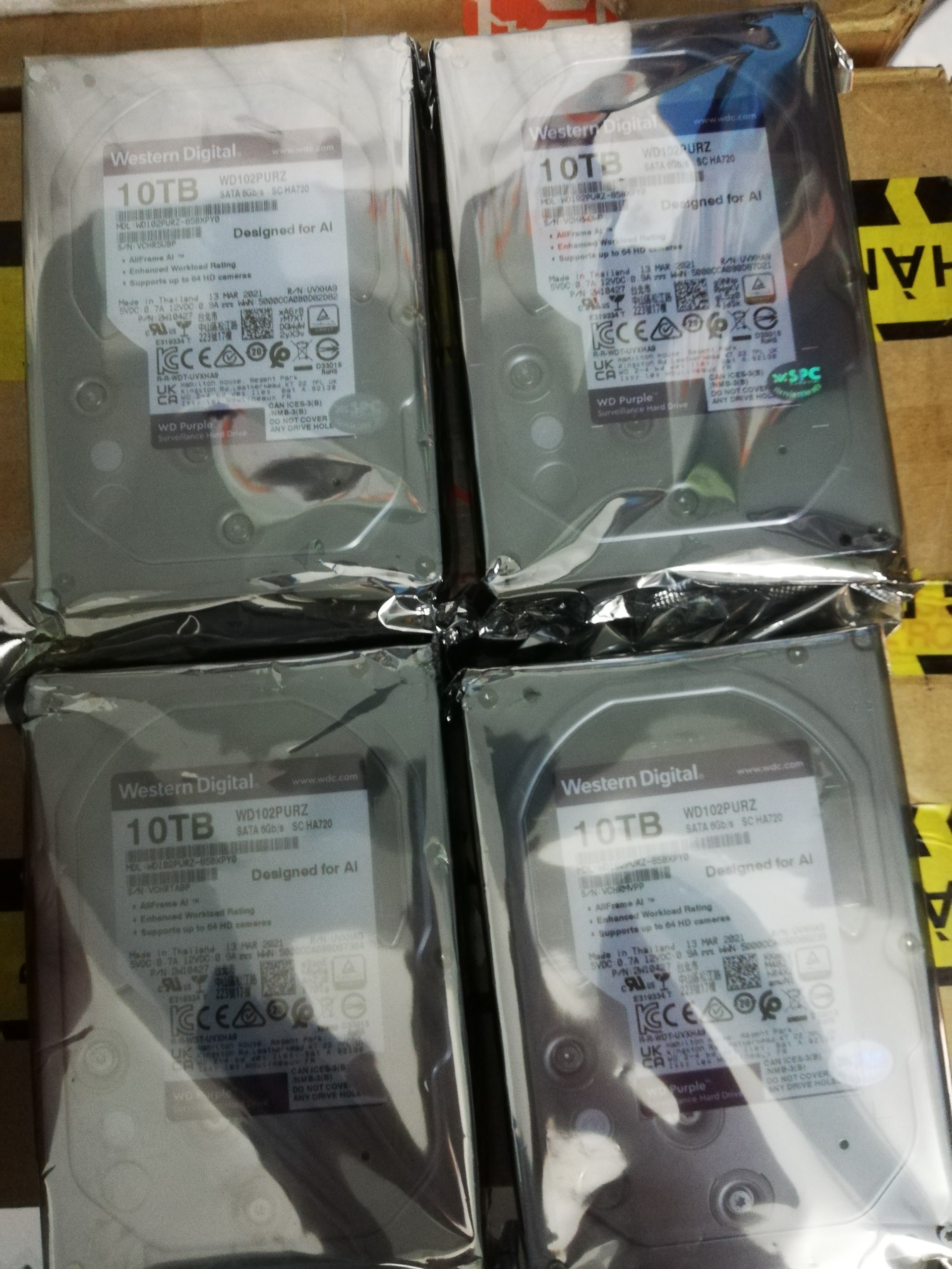 Ổ cứng WD Purple Pro 10TB