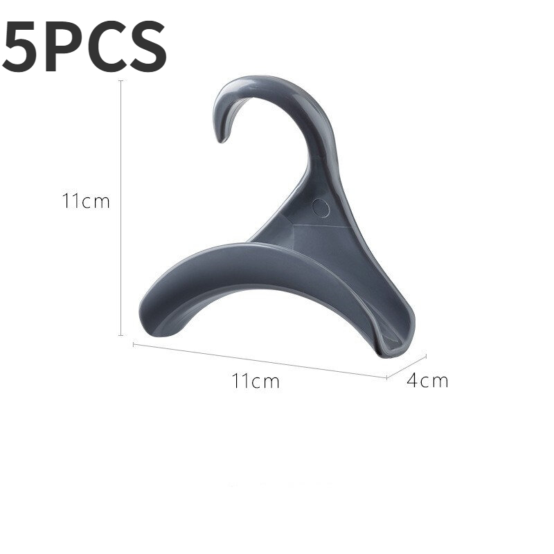 1/5pcs Japanese Arch Hook Bag Anti-deformation Storage Rack Wardrobe Hanging Belt Tie Scarf Hat Rack