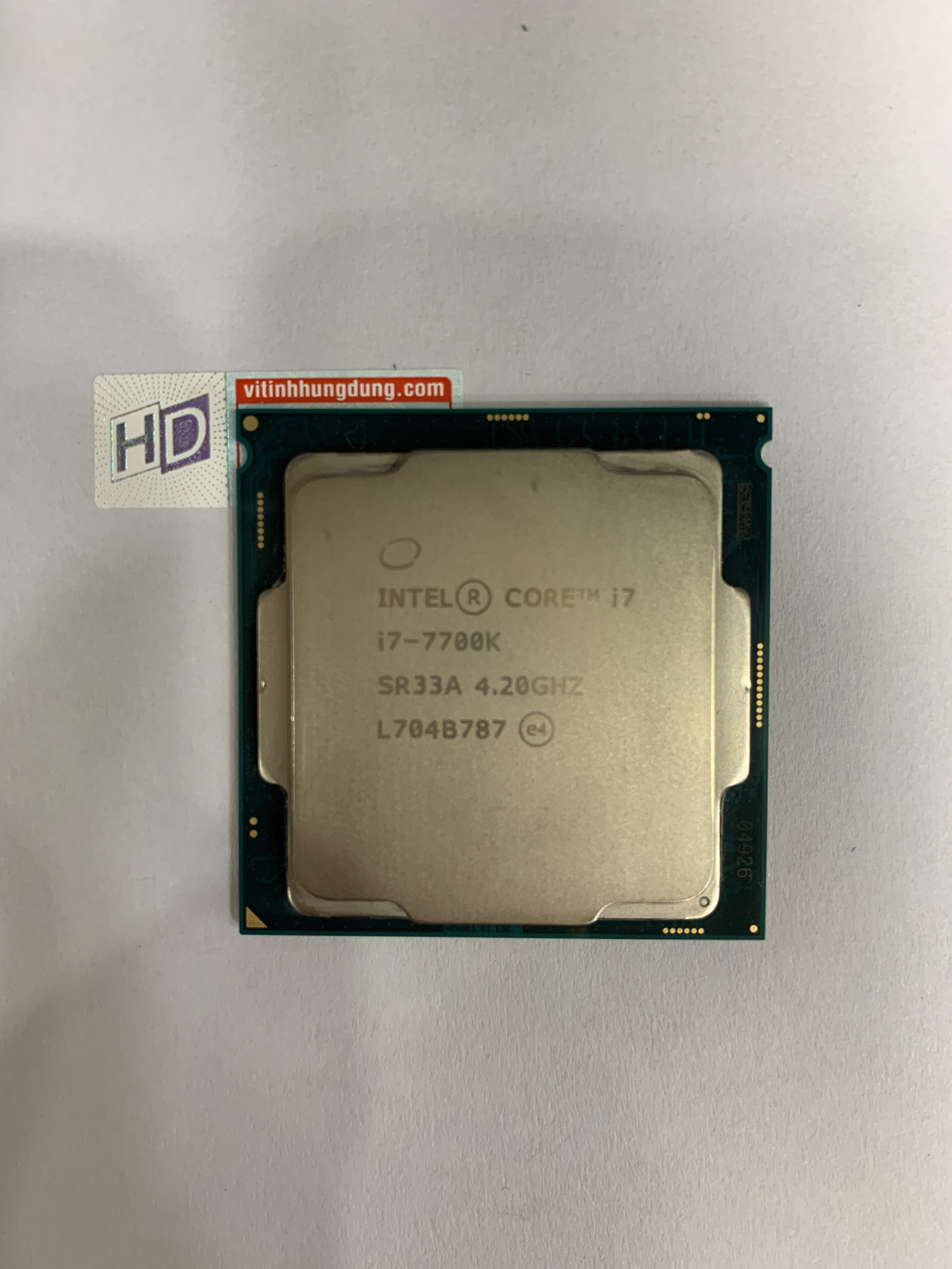 CPU i7 7700K (4.2Ghz, 4C8T) LGA1151 BH 01 Tháng
