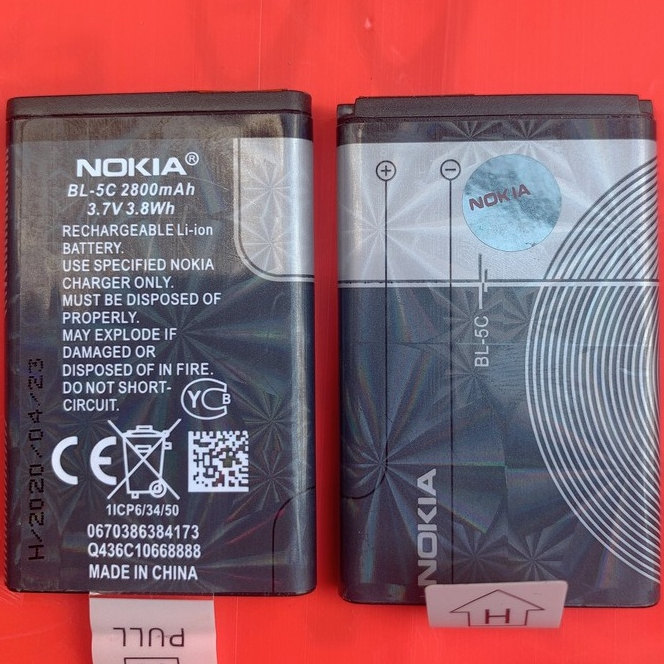 Pin Nokia BL- 5C BL- 4C Zin Máy.