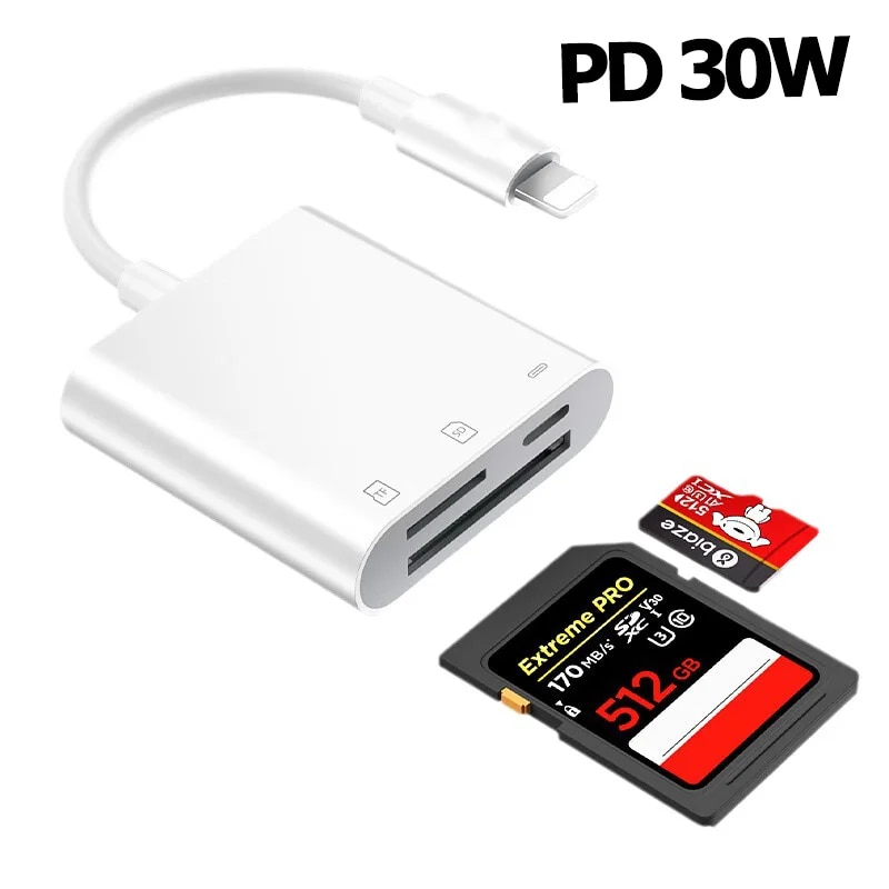 new%20style%20New%204%20in%201%20Card%20Reader%20Lightning%20to%20SD%20TF%20U%20Disk%20for%20iPhone%2014%2012%2011%2013%208%20Pro%20X%20MAX%2030W%20Charging%20Camera%20Memory%20for%20iPad%20MacBook%20-%20Image%206