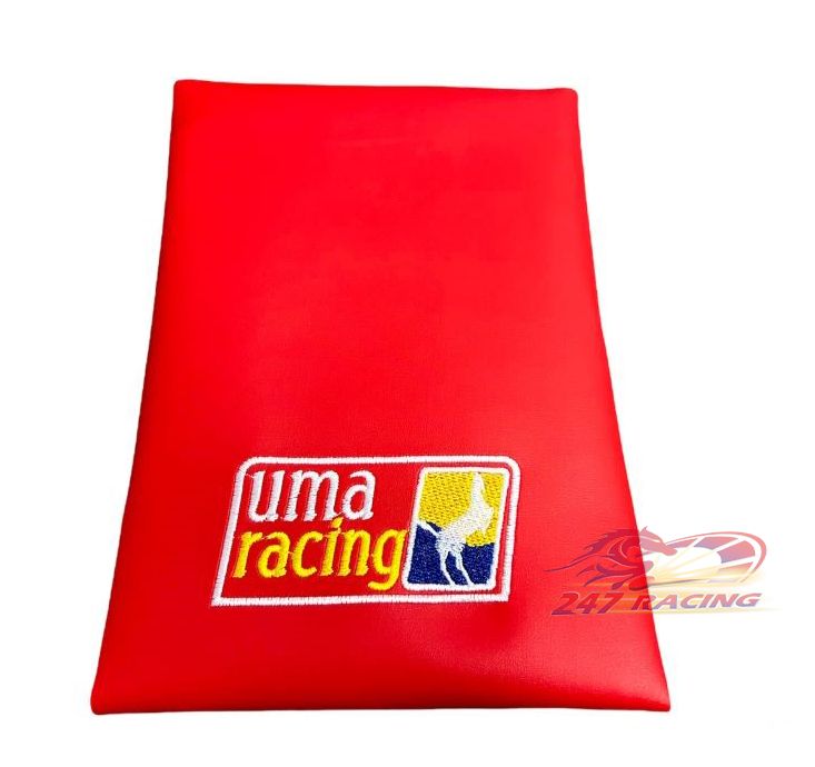 Da Yên mẫu THÁI da Đỏ chữ UMA racing gắn được nhiều loại xe máy hàng chất