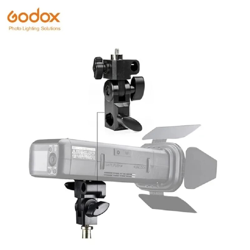 【One-of-a-kind】 Ad-E E Holder With 1/4  Screw On The To Hold Ad200 Flash Speedlite