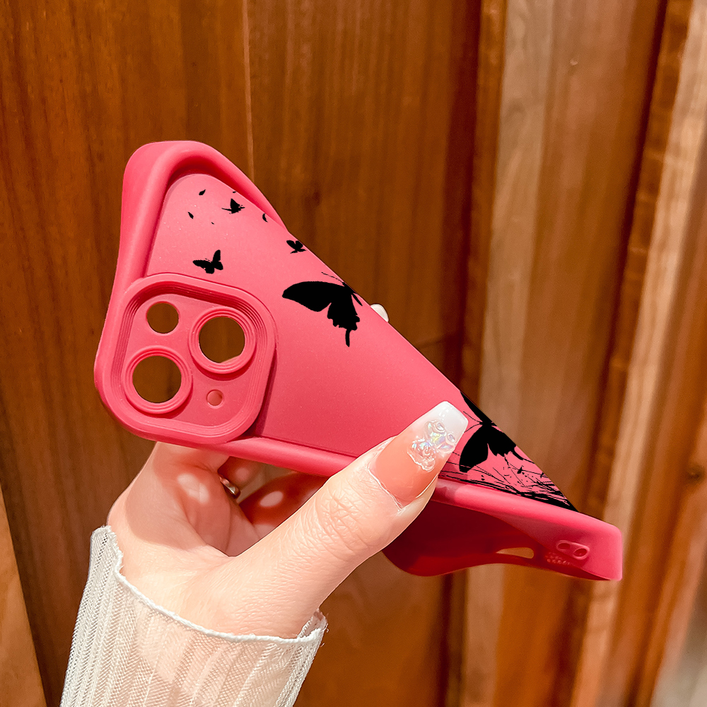 AMORVOR%20for%20Redmi%20Note%2014%204G%205G/Note%2014%20Pro%204G%205G/Note%2014%20Pro+%205G/Turbo%204%20Poco%20X7%20Pro%20Back%20Cover%20Soft%20Square%20Ladder%20Grass%20Butterflies%20Cover%20Silicone%20Camera%20Protection%20Phone%20Case%20-%20Image%206