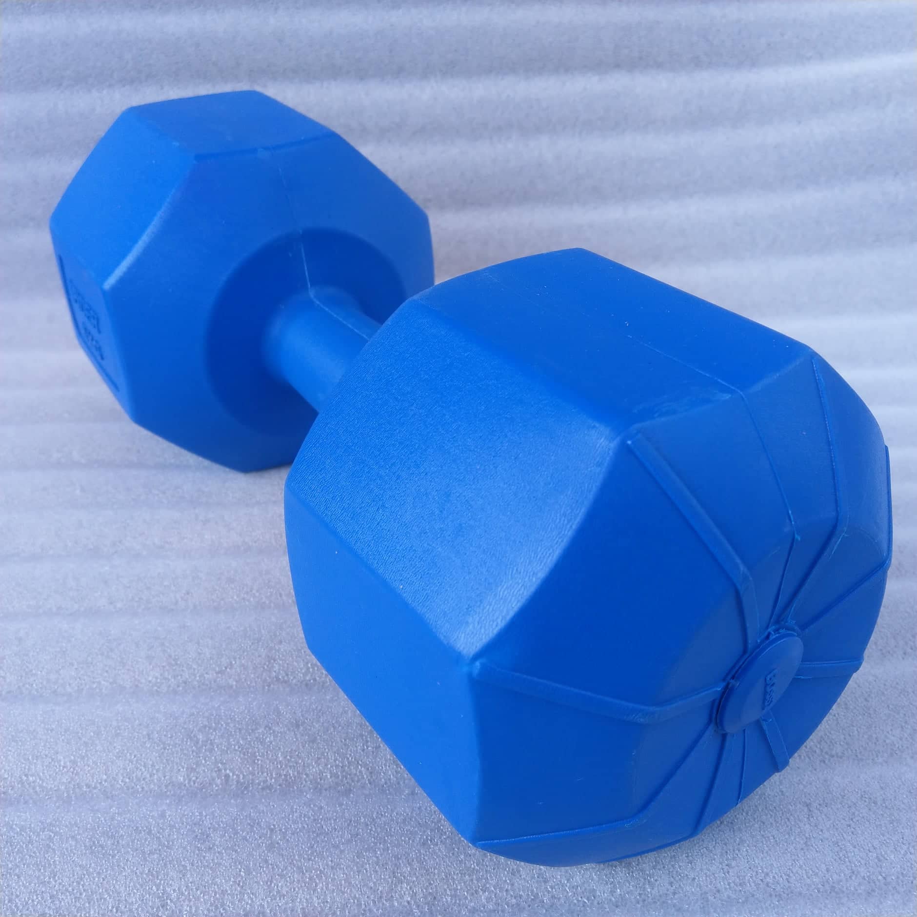 Tạ tay nhựa 8kg (tạ 8kg bát giác màu xanh dương)