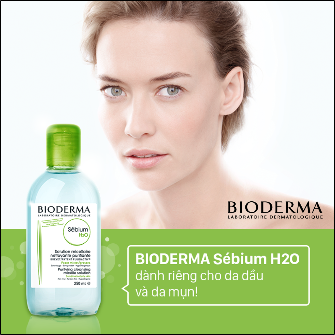 [HCM]Nước tẩy trang Bioderma Micellar Water 500ml dành cho da khô da nhạy cảm của Pháp