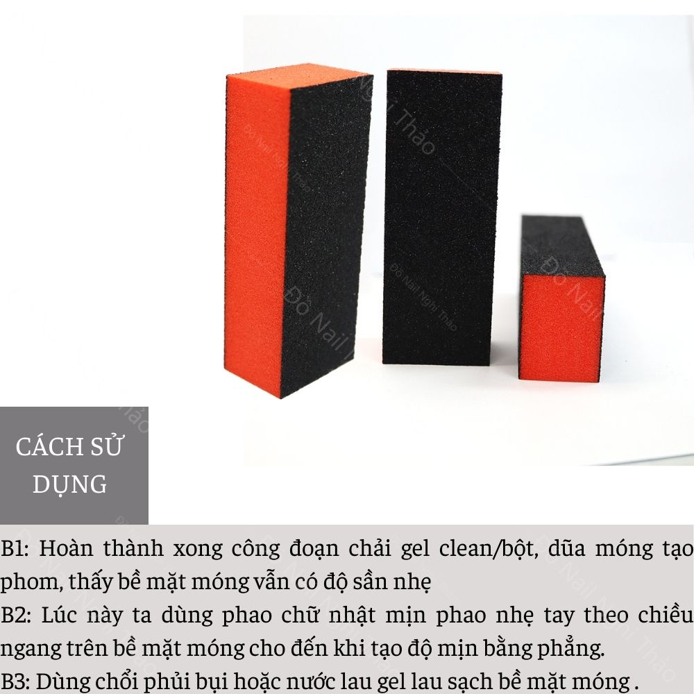 Phao dũa móng mịn nhập khẩu Úc- buffer Mỹ chuyên dụng cho thợ nail