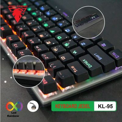 Bàn phím cơ JEDEL Gaming LED KL95