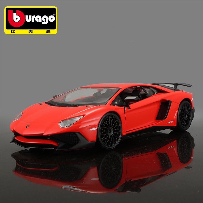 Bburago 1:24 Lamborghini Aventador LP750-4 SV Hợp Kim Mô Hình Xe Thể Thao  Kim Loại Đúc Mô Hình Xe Đua Mô Phỏng Quà Tặng Cho Trẻ Em 