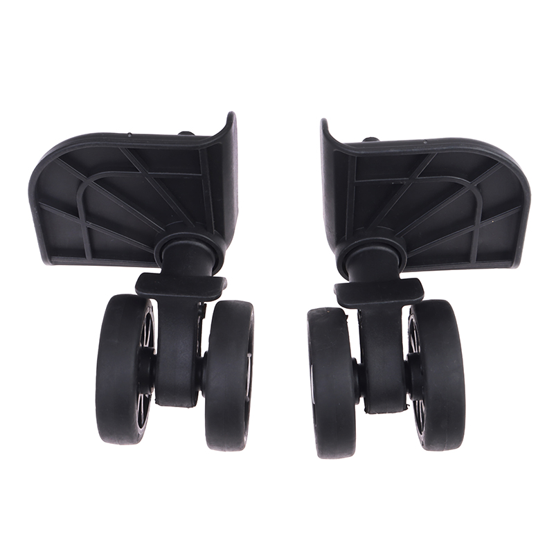 2Pcs Luggage Suitcase Wheel Suitcase Repair Set Wear Resistant 360 Swivel Replacement Detachable. 