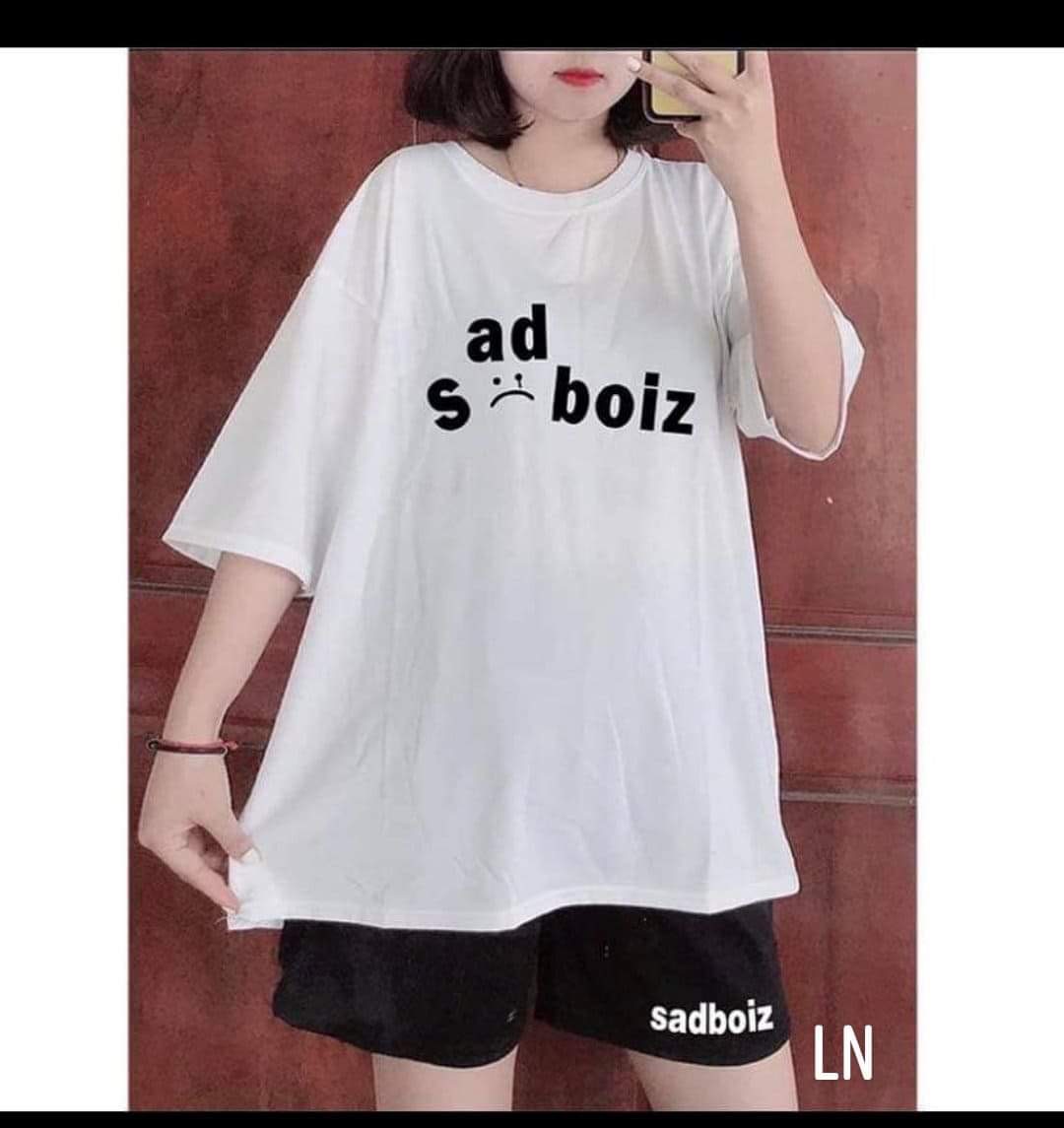 Sét áo đùi sad bozz   Chất cotton su,ln