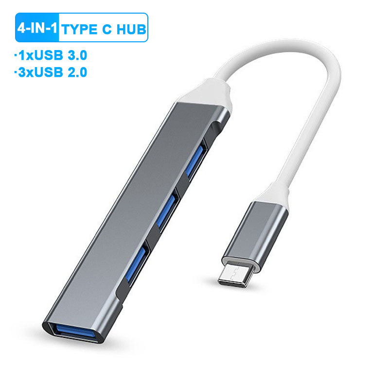 【Popular Categories】 7-in-2 USB 3.0 Hubs USB HUB Type C HUB OTG Adapter Multi USB Splitter USB Dock Station Type C 3.1 to USB 3.0 For PC.