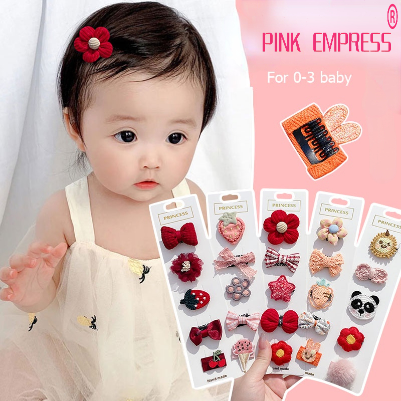 Set 5 Kẹp Tóc Dễ Thương Cho Bé Gái 2023