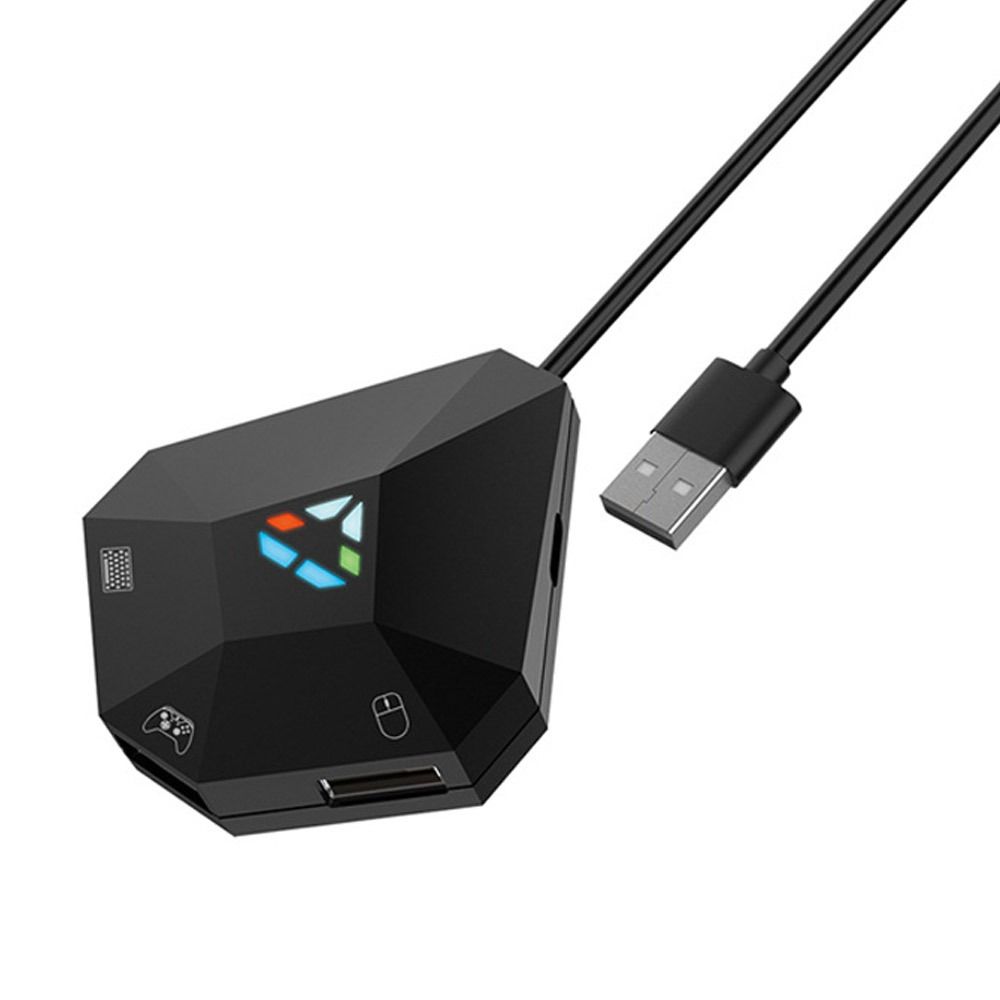 Prairi phụ kiện tay cầm chơi game dành cho ps4/ps3 bàn phím adapter bộ chuyển đổi chuột tay cầm chơi game kết nối usb