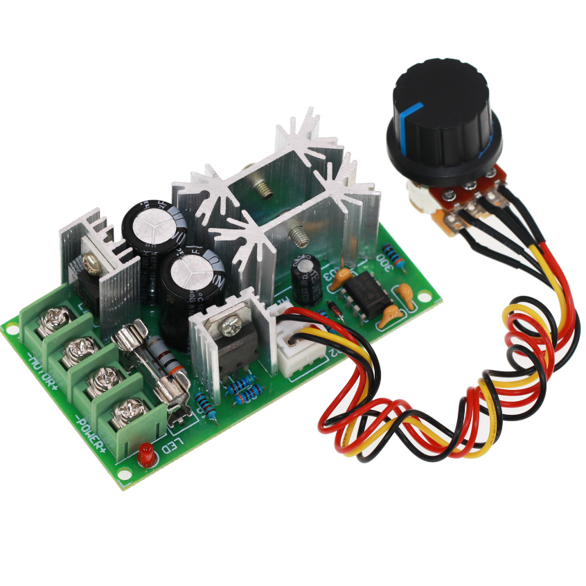 Module điều khiển tốc độ động cơ cao cấp pwm 12v24v36v48v 20a