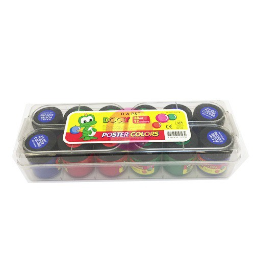 Hộp 12 màu nước Dooly Poster D.A 30ml