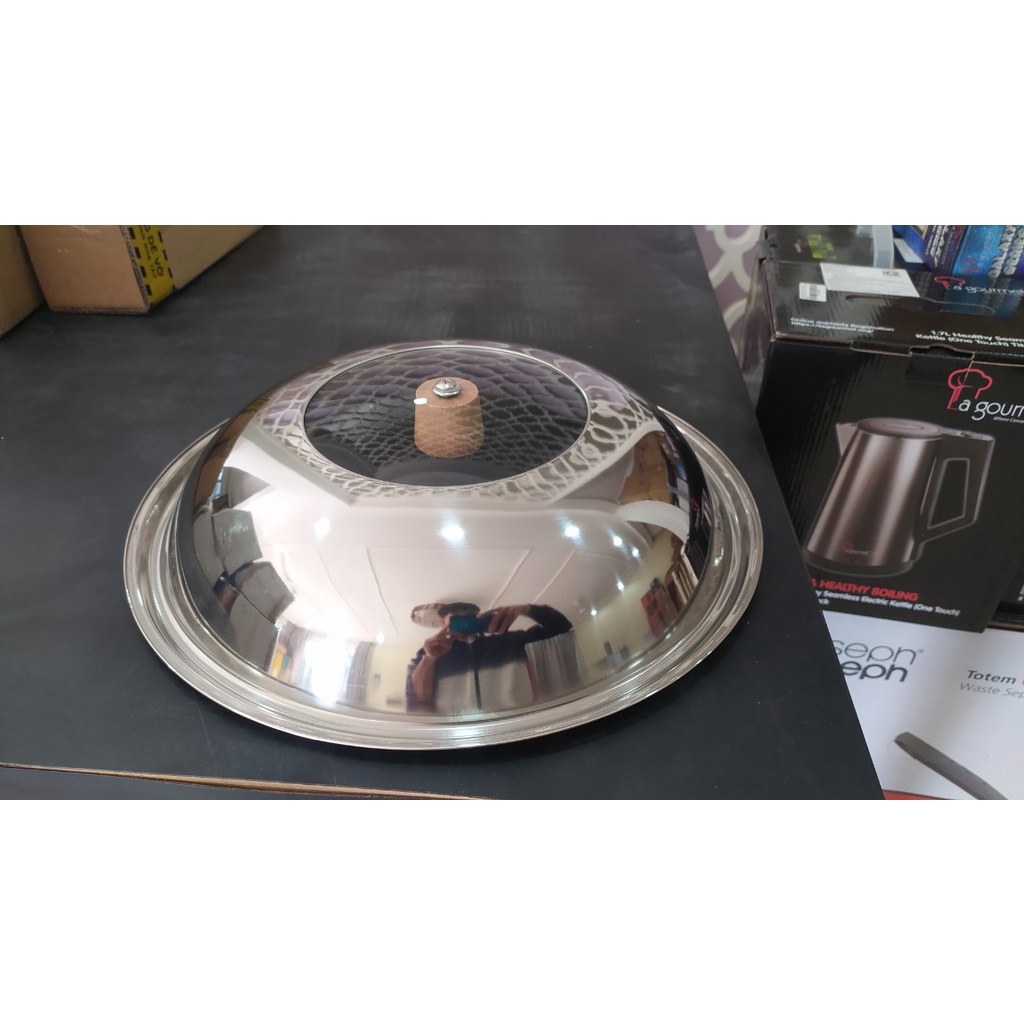 [FREE SHIP][Dùng được mọi loại bếp]  Chảo gang cao cấp La Gourmet Nitrigan  (20cm)(24cm)(28cm)(30)(32cm)(36)