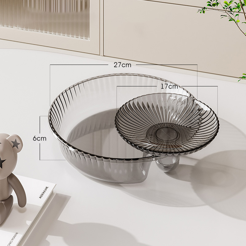 Light Luxury Fruit Plate Living Room Home Tea Table Multi layered Candy Plate Cake Tray High end Snack Decoration Rack Dessert Table