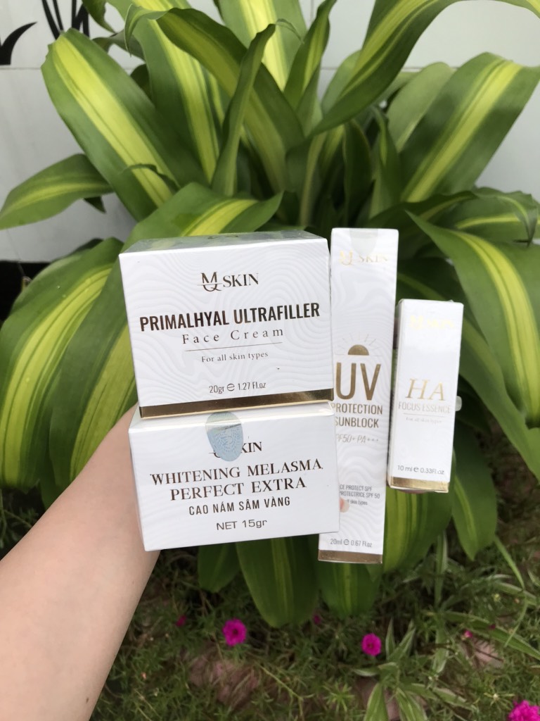 [Ảnh thật] Combo 4 món sâm vàng Mq skin chính hãng