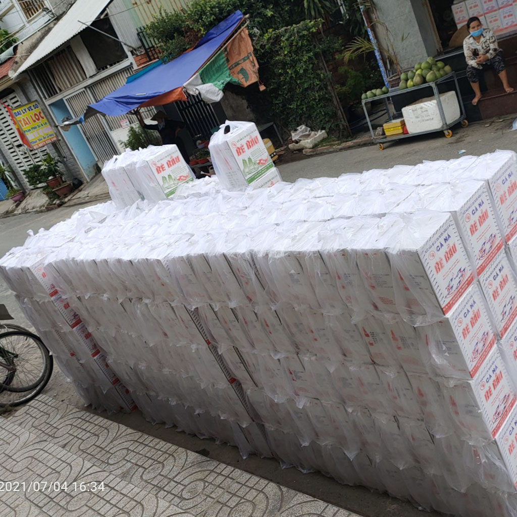 Giá sĩ nước mắm Bé Bâu canh 5 lít loại kho nấu