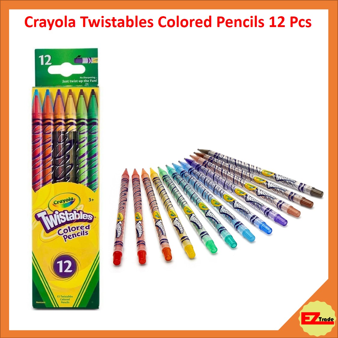 Crayola 687408 Twistables Colored Pencils