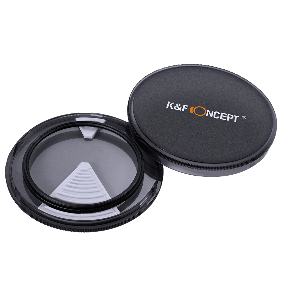 K/&F Concept 82mm Circular Polarizer Filter HD 18 Layer Super Slim Multi Nano Coated Weather Sealed CPL Lens Filter