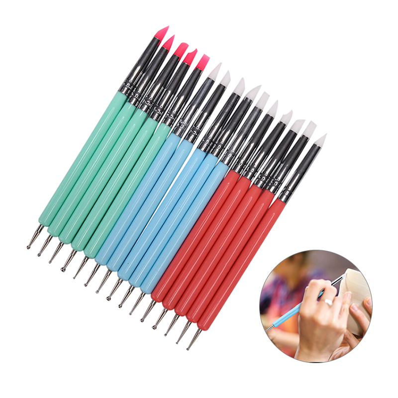 5pcs/Set%202%20Way%20Pottery%20Clay%20Ball%20Tools%20DIY%20Sculpting%20Polymer%20Modelling%20Craft%20-%20Image%207