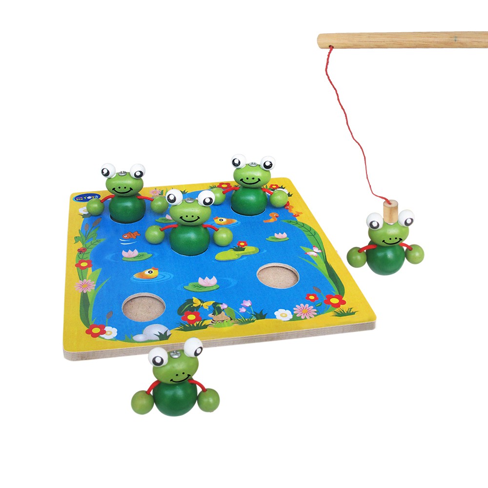 Đồ chơi gỗ Winwintoys Câu ếch