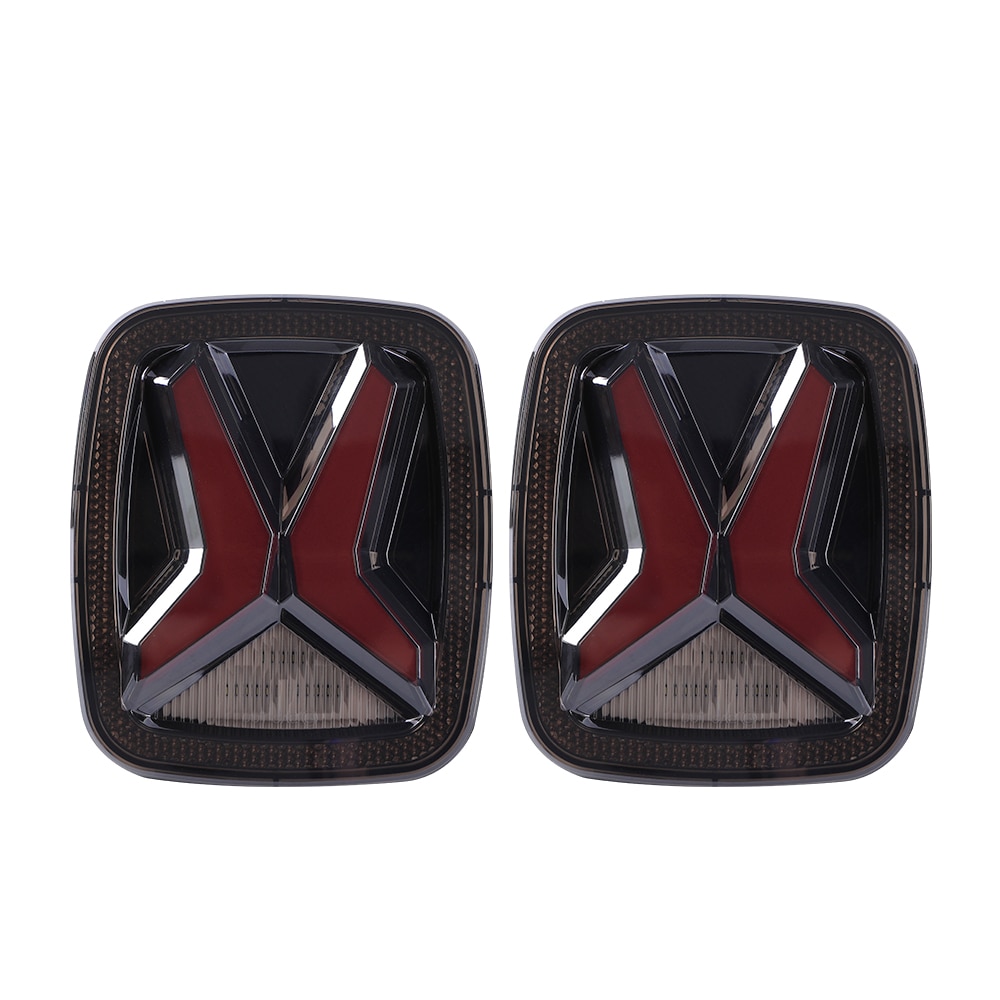 thumbnail image 2 of LED Tail Lights For Jeep Wrangler TJ CJ YJ – Red Brake & Reverse Lights (Pair) 2 of 3