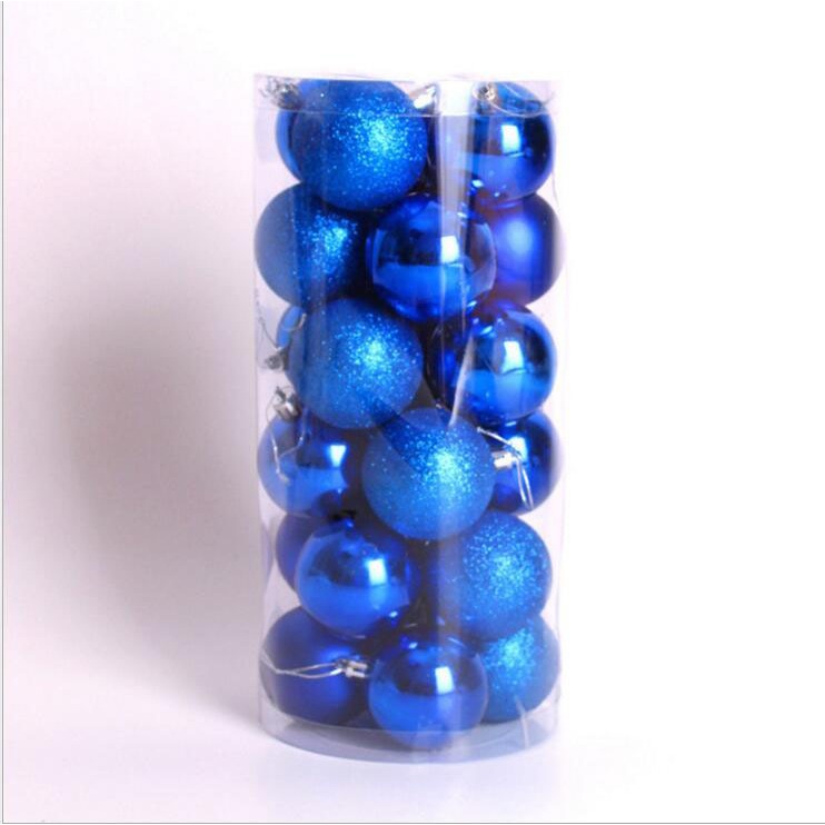 Combo 6 quả châu trang trí Noel. trang trí Giáng Sinh
