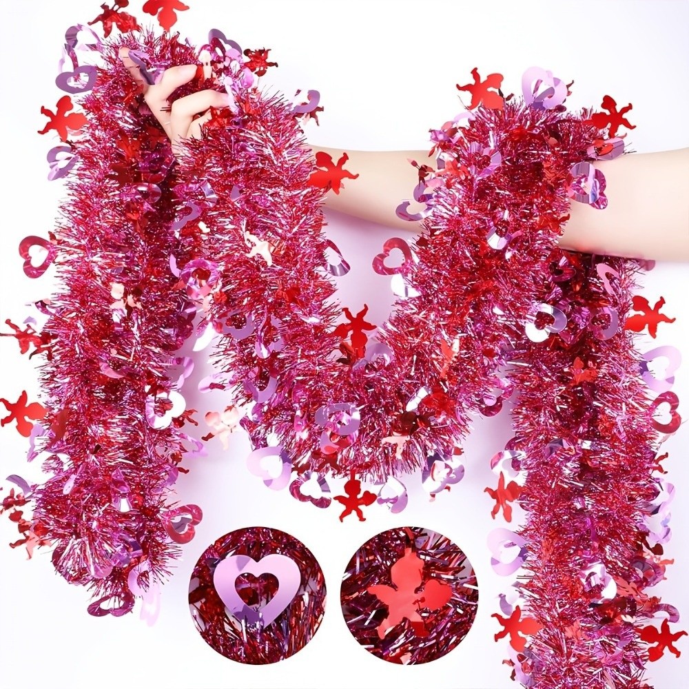 Colorful%205M%20Heart%20Tinsel%20Garland%20Love%20Sequins%20Heart%20Snowflake%20Valentines%20Garland%20Ceiling%20Decor%20Cupid%20the%20God%20of%20Love%20Hanging%20Decor%20Valentines%20Party%20-%20Image%205
