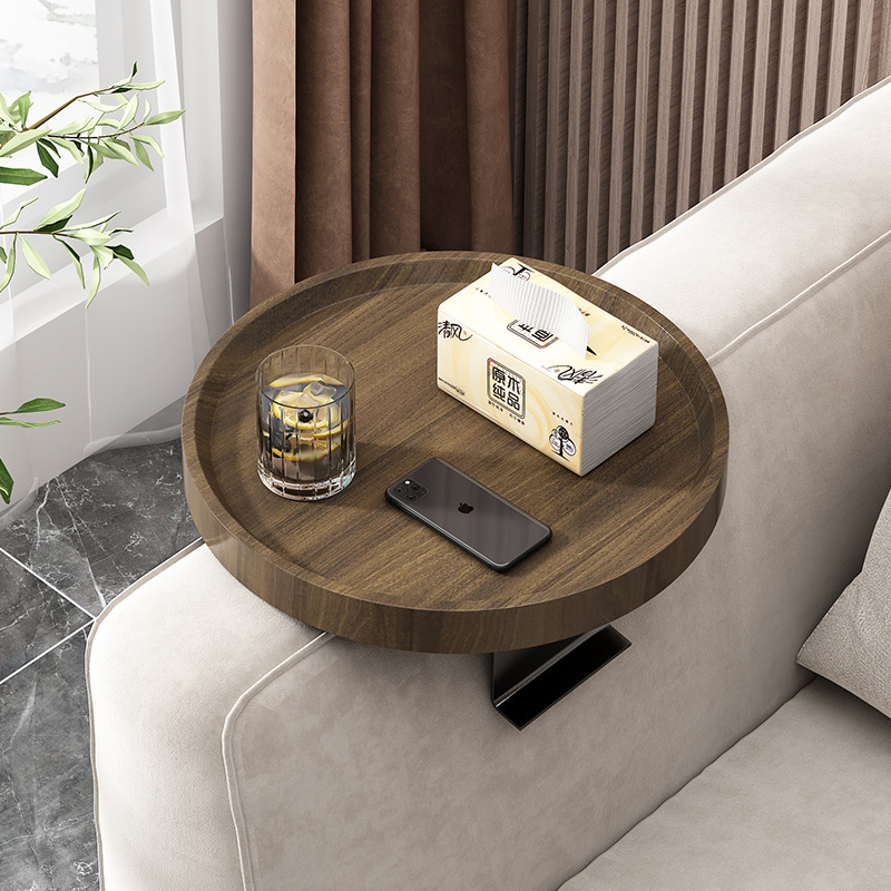 Sofa, small coffee table, minimalist and creative side table, household side table, sofa corner table, tea table, sofa armrest, tray, storage rack