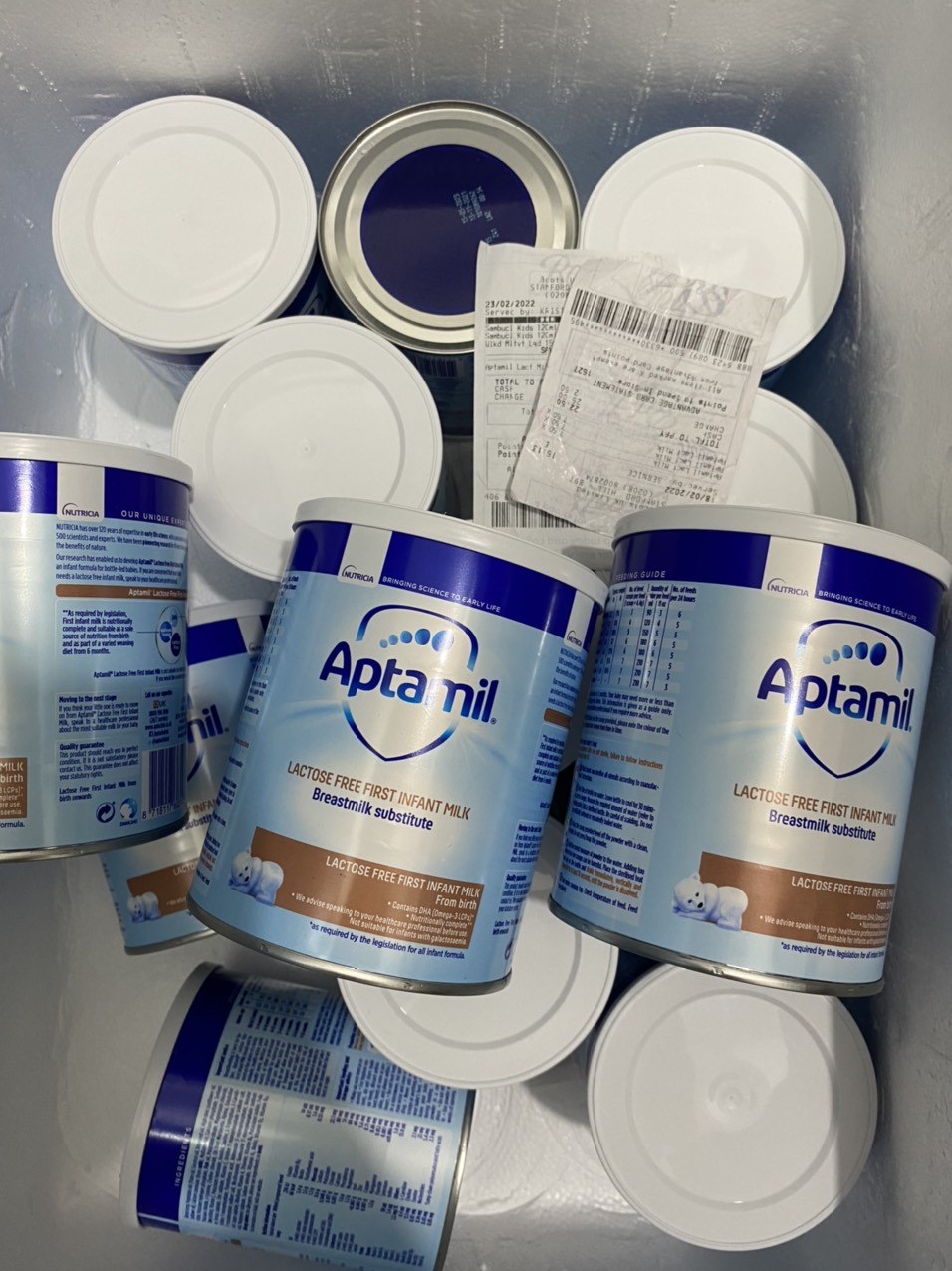 [HCM]Sữa Aptamil Free Lactose UK 400g