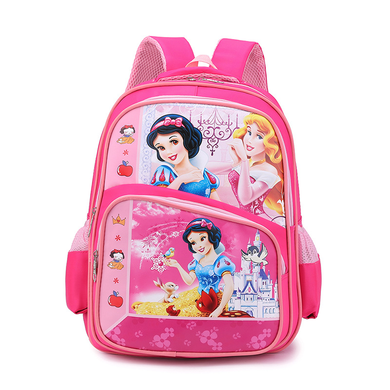 HOBIBEAR children's schoolbag handsome boy schoolbag Cute cartoon girl schoolbag princess schoolbag Large capacity waterproof primary school bag