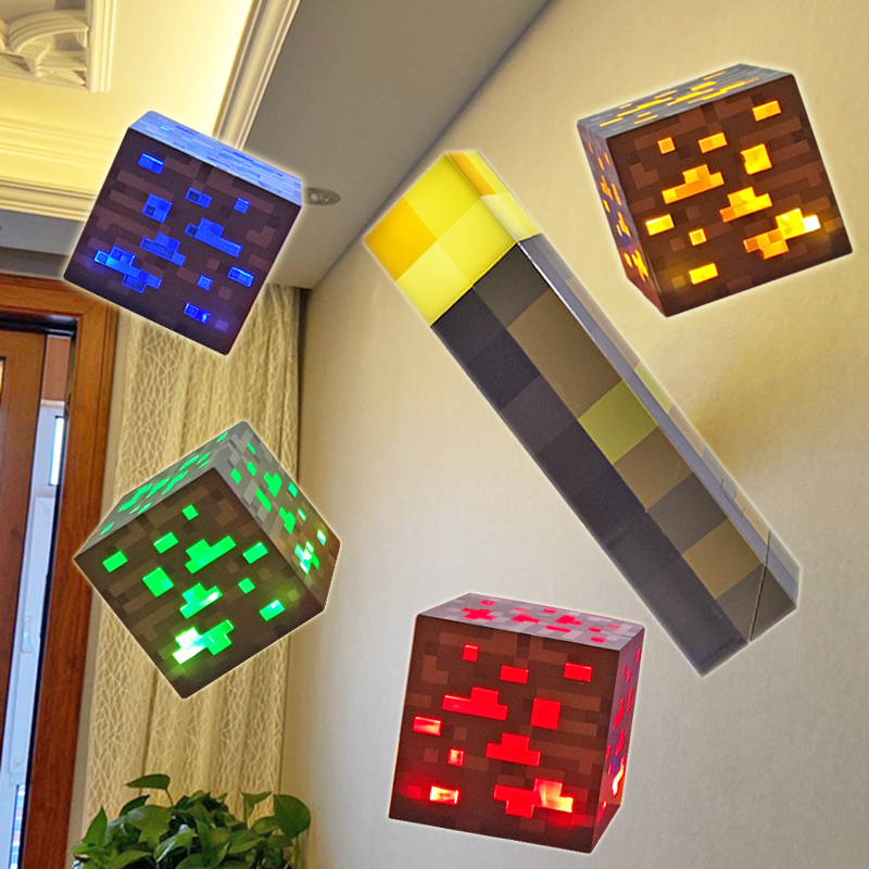 Đèn đuốc đồ chơi minecraft chính hãng