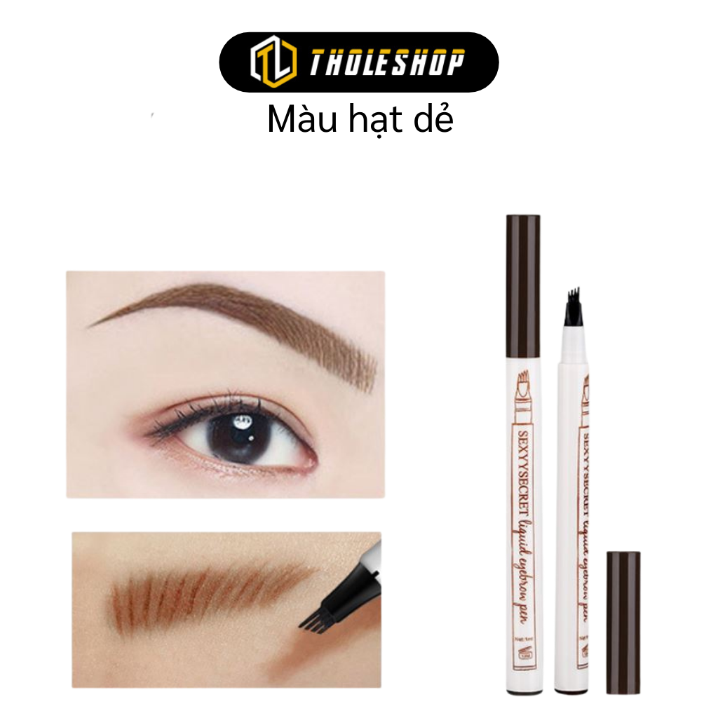 Chì kẻ mày - Bút chì kẻ lông mày phẩy sợi thêu tự nhiên - Chì kẻ lông mày không thấm nước, dễ dàng vẽ